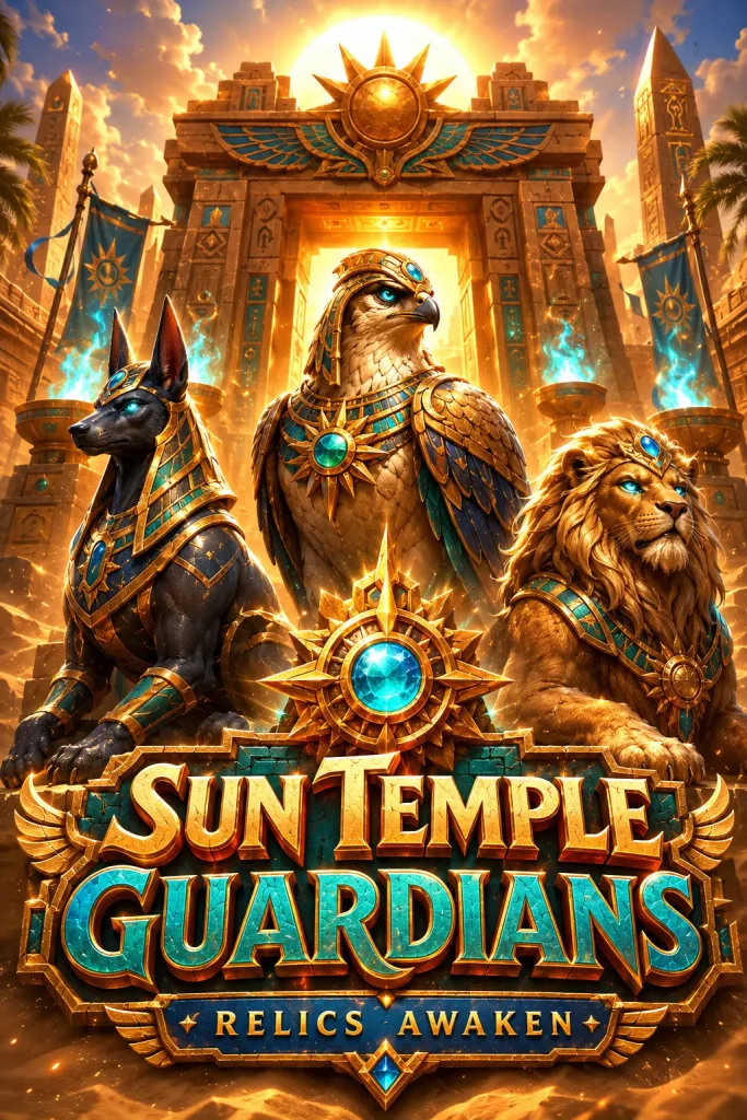 Sun Temple Guardians game logo